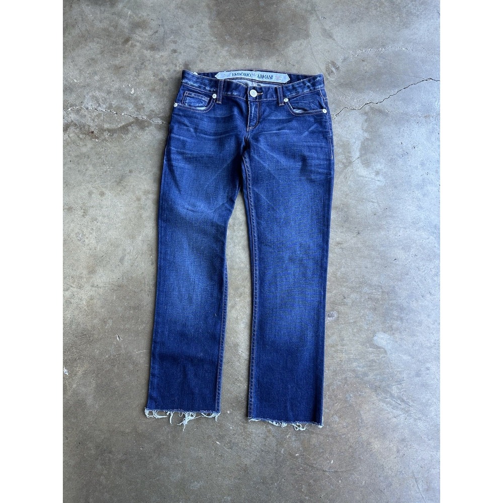 Dirty Vintage emporio armani Dark Indigo Slim jeans 30x26